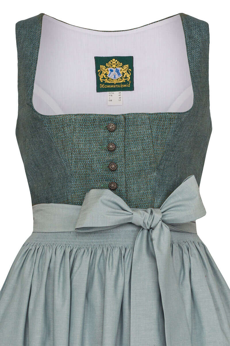 Dirndl lang trkis Bild 2