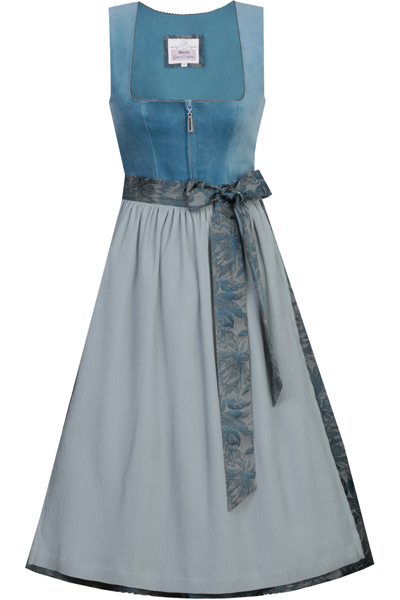 Samtdirndl denim cloud