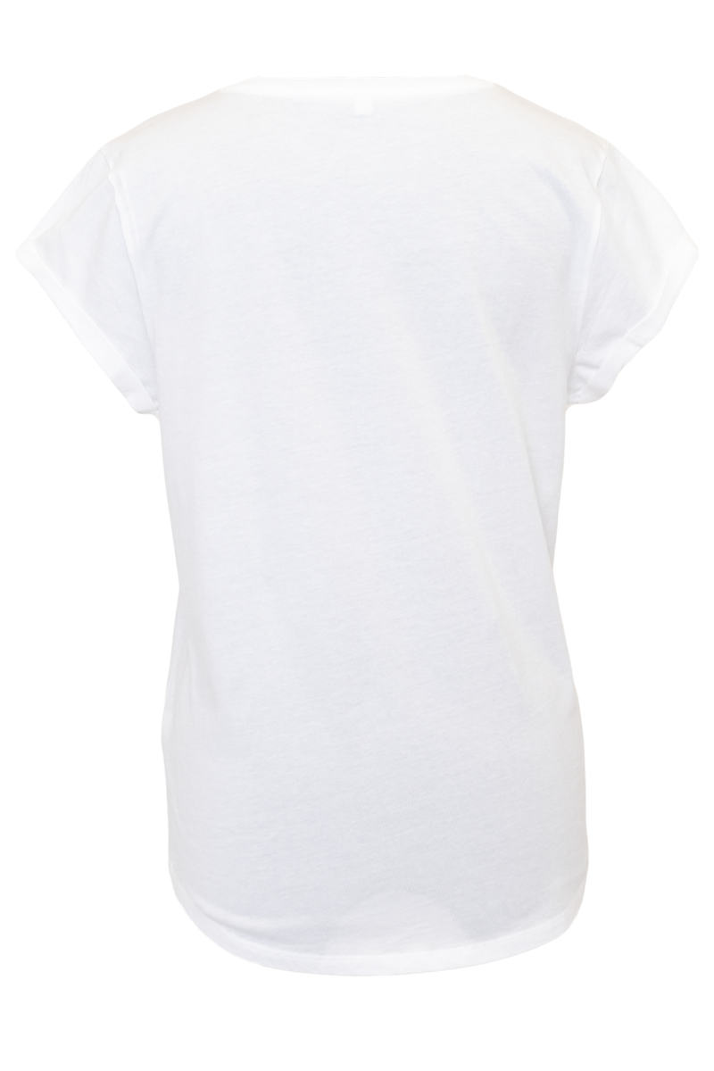 Damen T-Shirt 'Schlumpfine' wei Bild 2