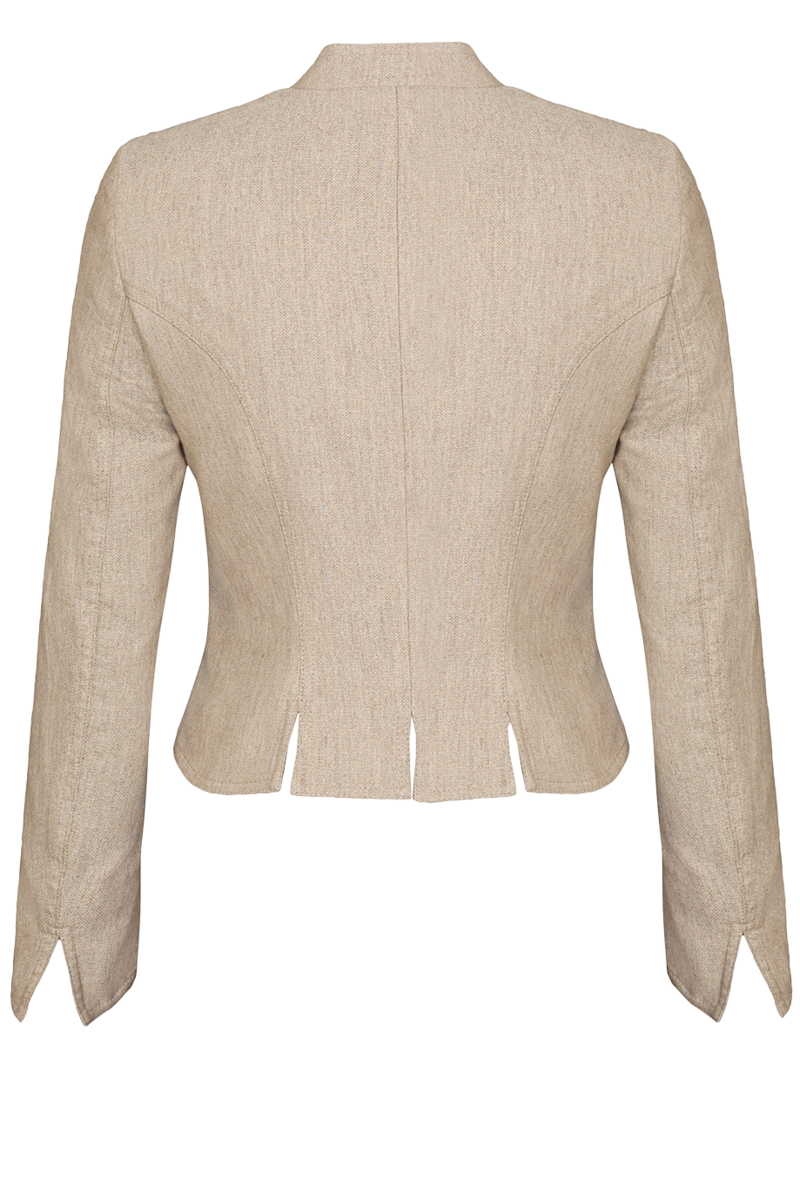 Damen Trachtenblazer Stretch natur Bild 2