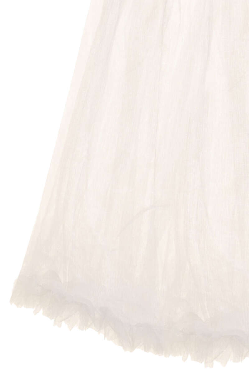 Damen Unterrock Petticoat 60 cm wei Bild 2