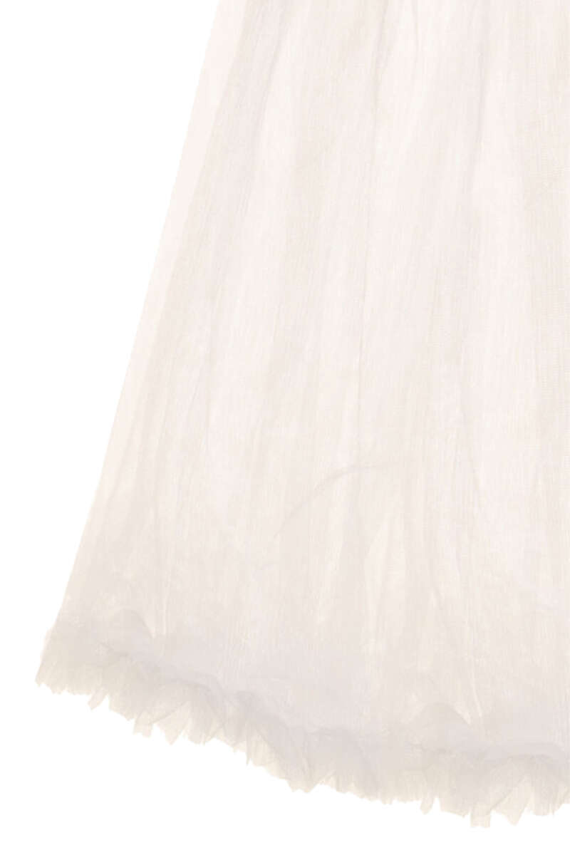 Damen Unterrock Petticoat 70 cm wei Bild 2