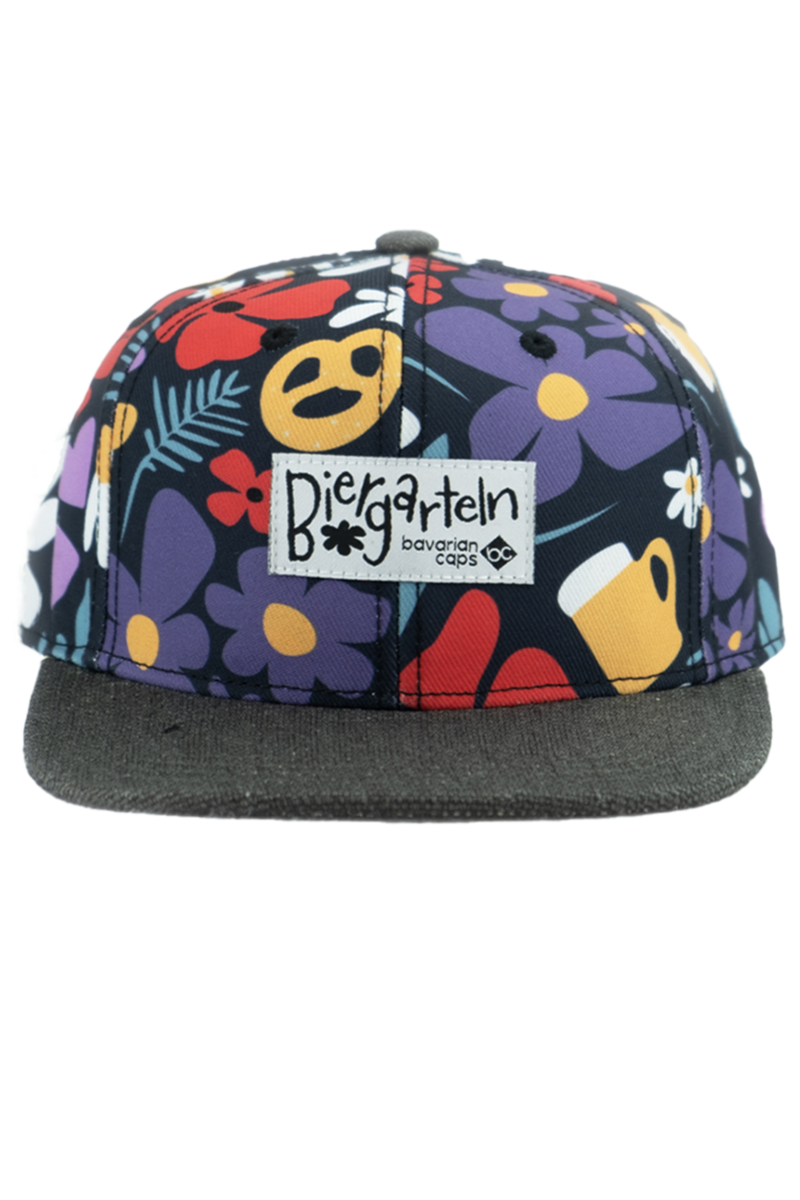 Snapback Cap 'Biergarteln' multicolor Bild 2