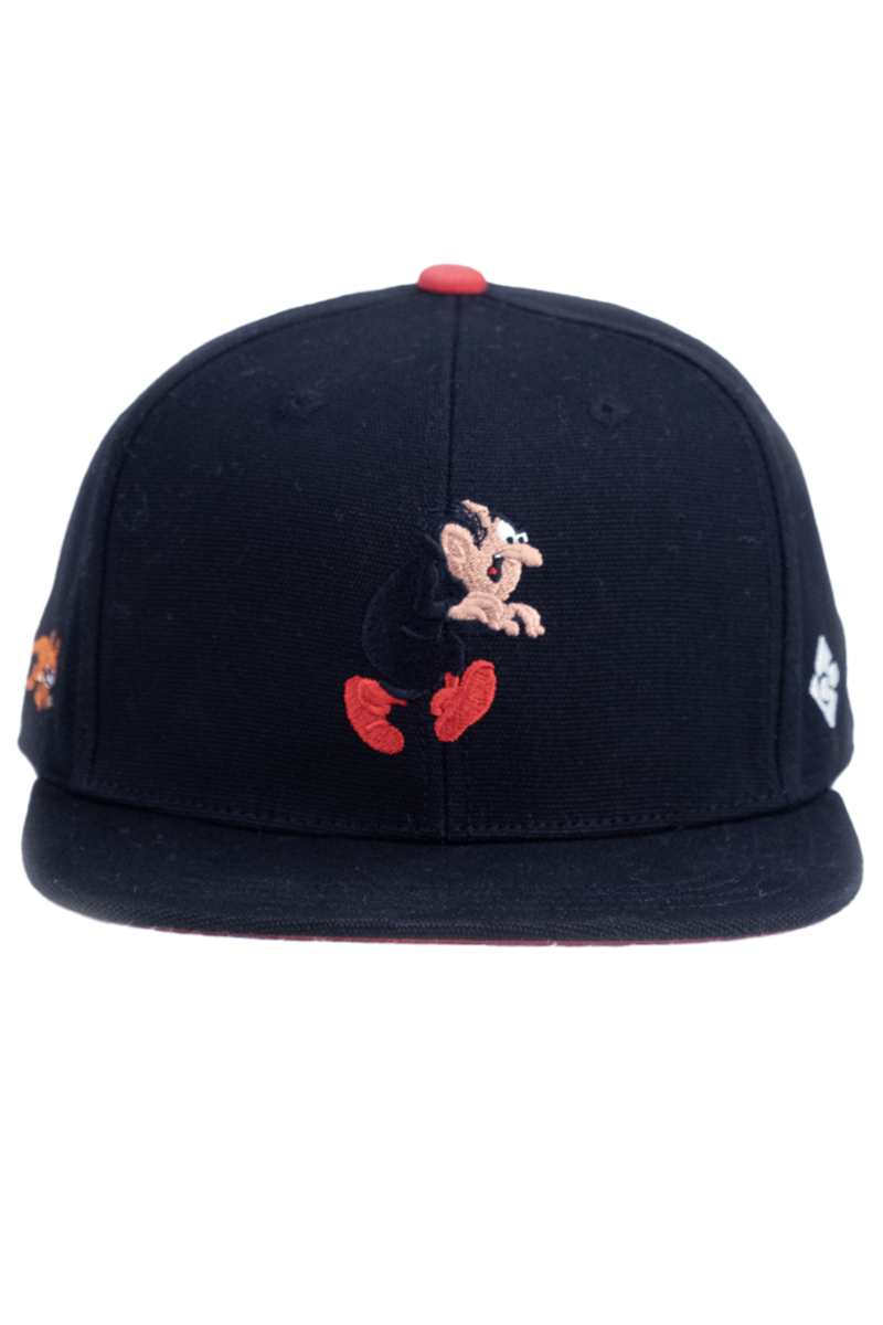 Herren Snapback Cap 'Gargamel' schwarz Bild 2