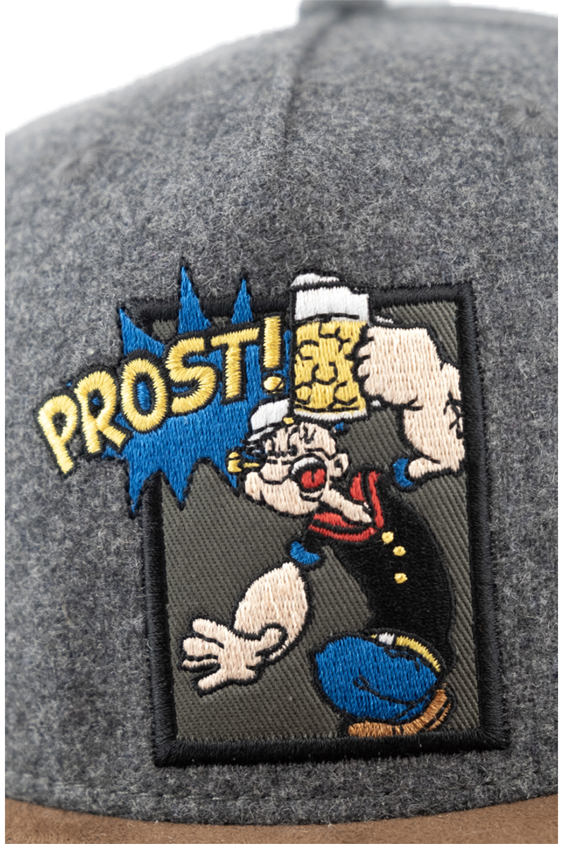 Cap Popeye Snapback dunkelgrau Bild 2