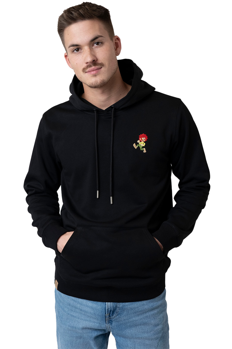 Herren Hoodie Pumuckl schwarz Bild 2