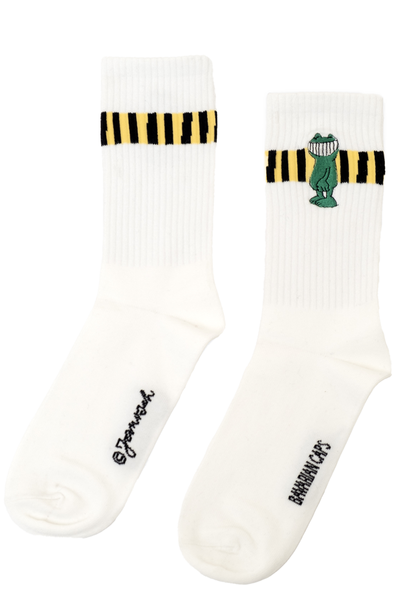 Unisex Sportsocken 'A69 SPORTSOCKEN GNTHER KASTENFROSC' wei