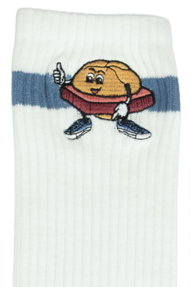 Herren Socken 'Mr. Leberkas' wei Bild 2