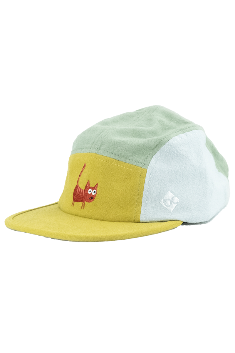 Kinder Strapback Cap Katzenmotiv bunt