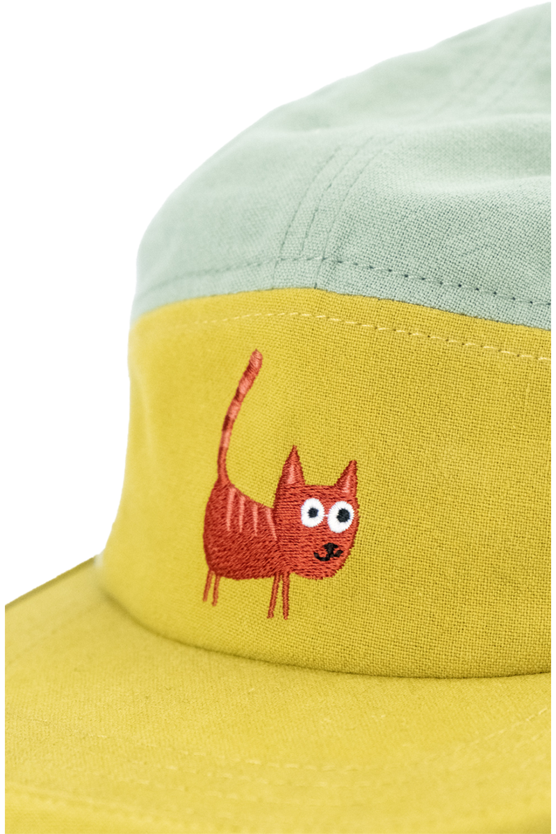 Kinder Strapback Cap Katzenmotiv bunt Bild 2