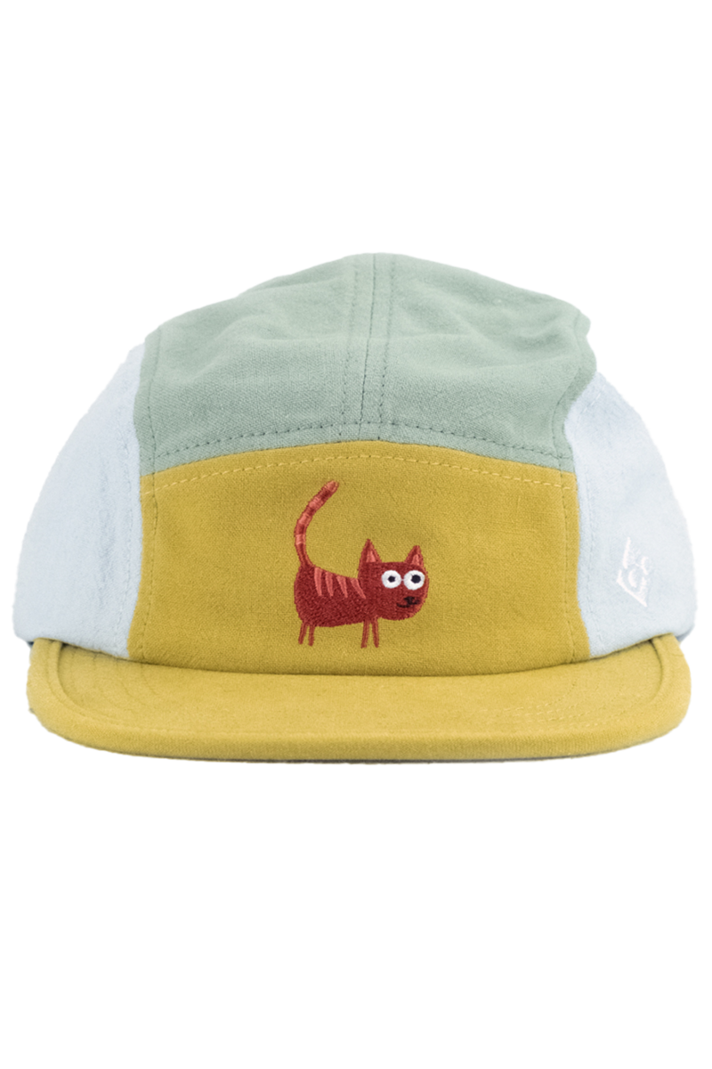 Kinder Strapback Cap Katzenmotiv bunt Bild 2