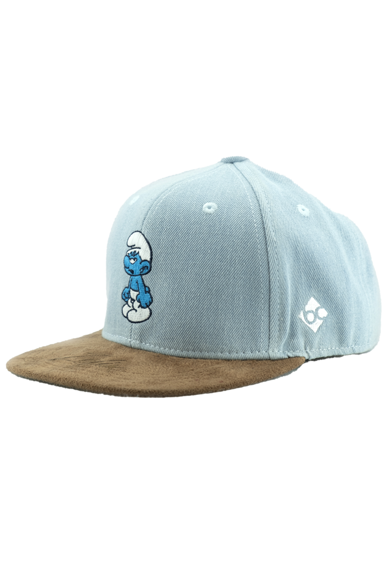 Kinder Snapback Cap Schlmpe 'Muffi Zefix' hellblau