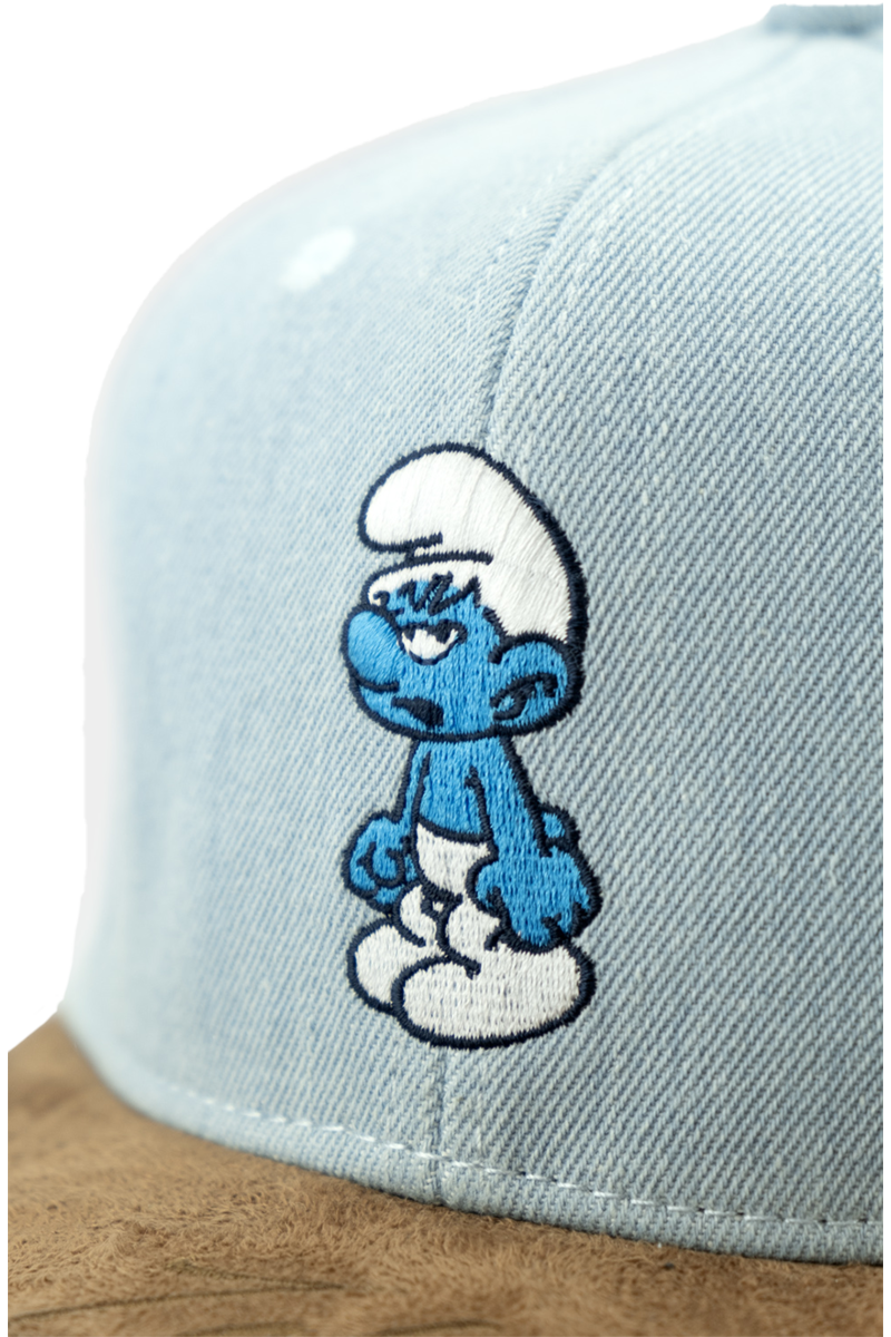 Kinder Snapback Cap Schlmpe 'Muffi Zefix' hellblau Bild 2