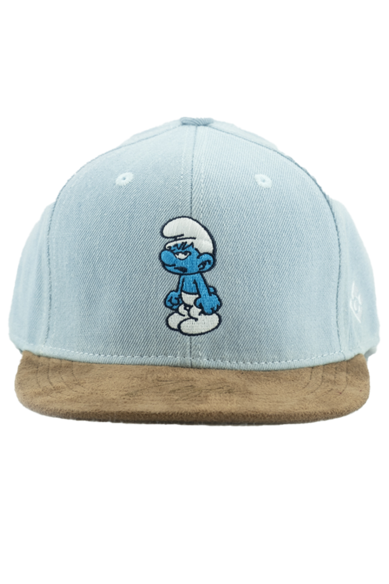 Kinder Snapback Cap Schlmpe 'Muffi Zefix' hellblau Bild 2