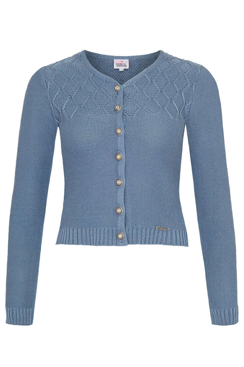 Damen Dirndljacke taubenblau