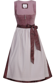 Samtdirndl traube mauve