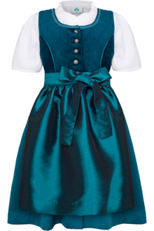 Kinder-Samtdirndl