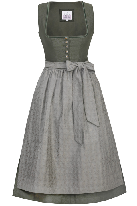 Midi-Dirndl efeu khaki