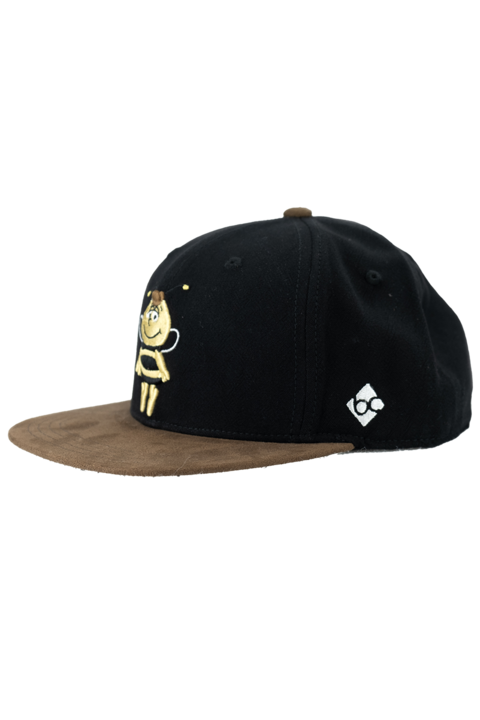 Herren Snapback Cap Biene Maja 'Willi' schwarz