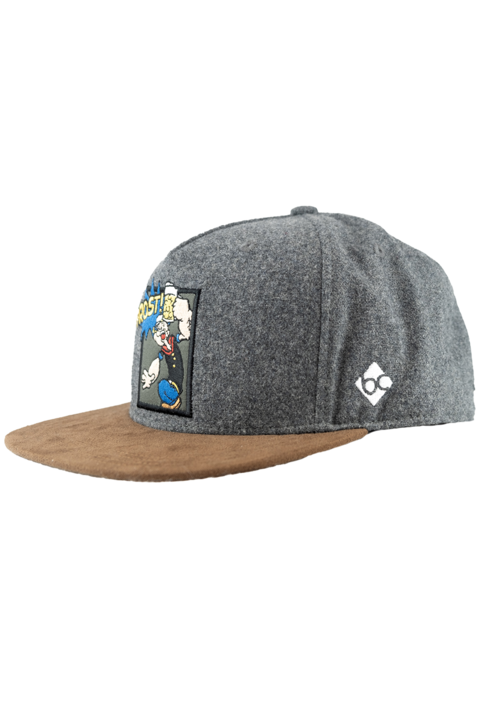 Cap Popeye Snapback dunkelgrau