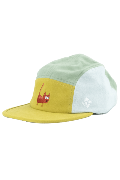 Kinder Strapback Cap Katzenmotiv bunt