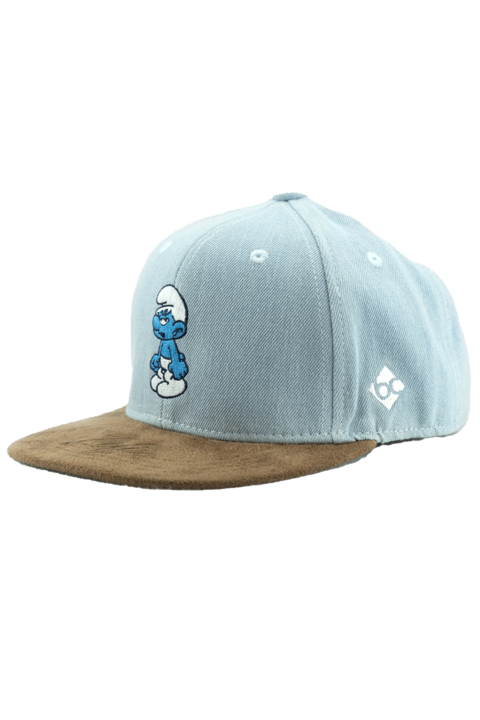 Kinder Snapback Cap Schlmpe 'Muffi Zefix' hellblau